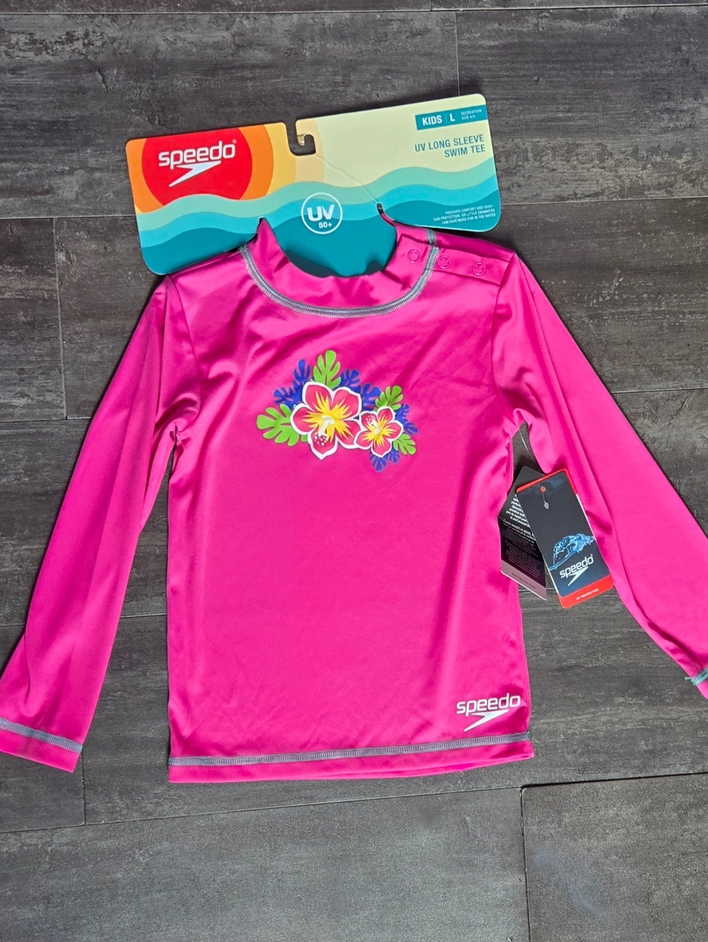 SPEEDO UV Long Sleeve Swim Tee